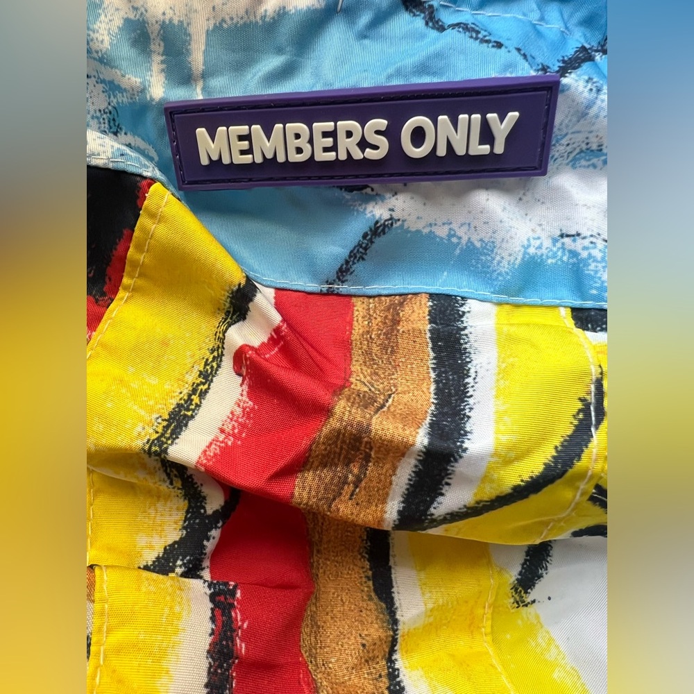Members Only Jacket,Jean-Michel Basquiat, Medium, Full‎ Zip - Picture 5 of 8
